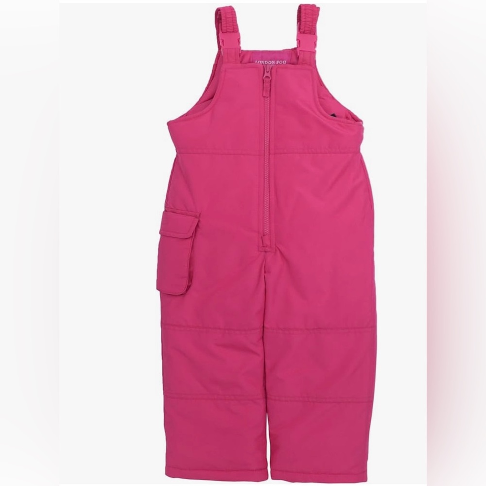 LONDON FOG girls Classic Snow Bib Ski Snowsuit size 4T